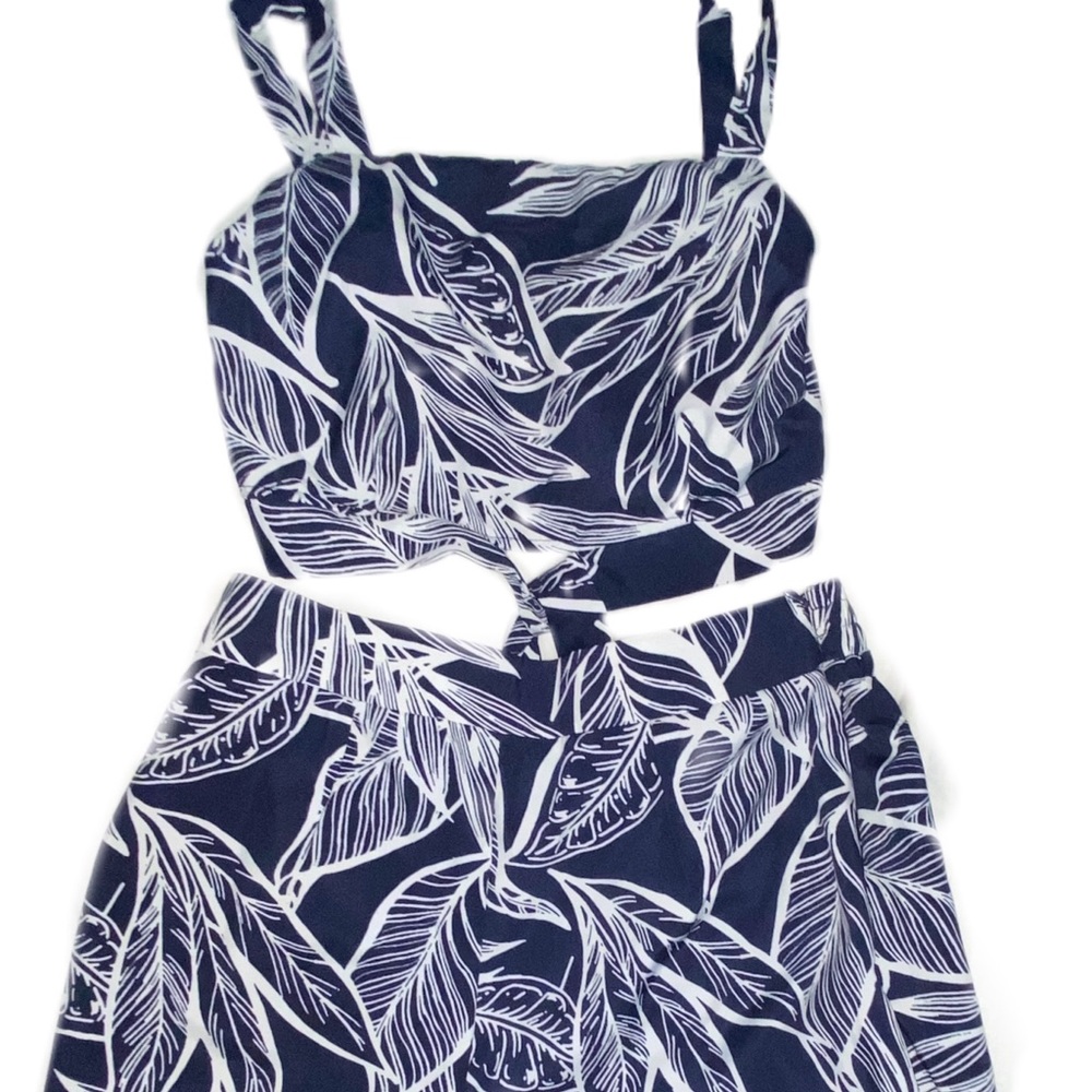 Two piece jumpsuit set